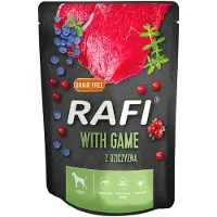 Dolina Noteci Rafi med viltkött påsar för hundar 10 x 300 g