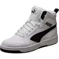 Puma Hög sneaker 'Rebound V6' svart / vit