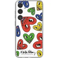 Samsung Keith Haring Flipsuit Cards för Galaxy S24 Red