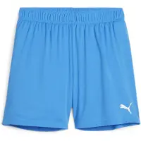 Puma Fotbollsshorts Teamgoal - Electric Blue Lemonade/White Dam, storlek X-Small