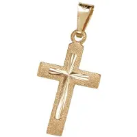 Saurum hänge kors 14k guld 707700000
