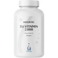 Holistic D3-vitamin 2000 IE 360 st
