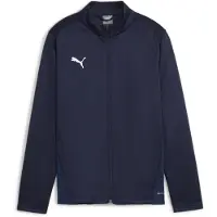 Puma PRO Fodboldskole Träningsjacka - Navy/Vit Barn - , storlek 152 cm