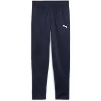 Puma Träningsbyxor teamGOAL - Navy/Vit Barn, storlek 164 cm
