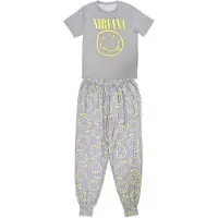 Ginza.se Nirvana: Unisex Pyjamas/Yellow Smile (X-Large)