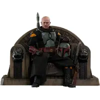 Hot toys Figur TMS056 - Star Wars : The Mandalorian - Boba Fett Repaint Armor Version & Throne Standard Version