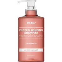 Kundal , Proteinkopplingsskampoo, För Skadat Hår, Violet Muguet , 16.9 fl oz (500 ml)