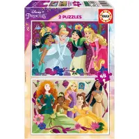 Educa Borras 2x48 Disney Princess