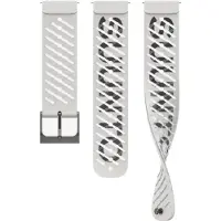 Suunto 22 Ath5 Silicone Strap Pearl White