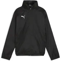 Puma Sportjacka 'TeamGoal' svart / vit