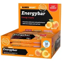 Named Sport Låda Med Energibars Med Kolhydratblandning Aprikos 35g 12 Enheter
