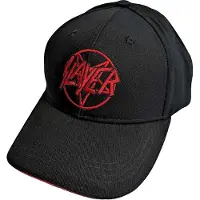 Ginza.se Slayer: Unisex Baseball Cap/Pentagram Logo (Black)