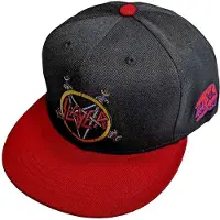 Ginza.se Slayer: Unisex Snapback Cap/Hell Awaits (Red & Black)