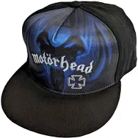 Ginza.se Motörhead: Unisex Snapback Cap/Rock 'N' Roll Blue Mono (Black)