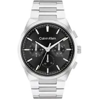 Calvin Klein Kvarts Klocka Svart Urtavla 30m Vattentålig Vardaglig Herrklockor 25200459 25200459 black