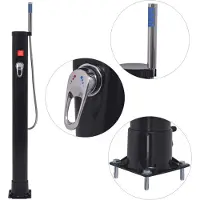 vidaXL Soldusch 8 L PVC stål