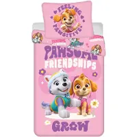 Paw Patrol Pawsitive mikrofiber sängkläder 140×200 cm, 70×90 cm