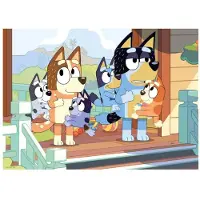 Sublime Market Connect Träpussel - EDUCA - Bluey - 100 bitar - Ekologiskt - För barn från 6 år ren