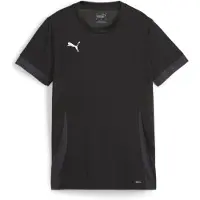 Puma Tränings T-Shirt teamGOAL - Svart/White/Grå Dam, storlek X-Large