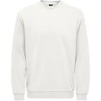 Only & Sons Sweatshirt 'ONSConnor' off-white