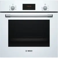 Bosch Serie | 2 HBF113BV1S - Ugn - inbyggd - fördjupning - bredd: 56 cm - djup: 55 cm - höjd: 57.5 cm - Klass A - vit