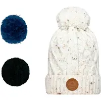 Cabaia - Mössor - Appletini Beanie Off White för UnisexUll - Vit