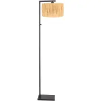 Steinhauer Golvlampa Stang, Svart, Vardagsrum / matsal, Metall, Golvlampa