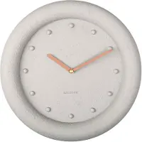 Karlsson KA5717WG Petra Warm Grå väggklocka 30 cm
