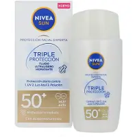Nivea Sun Triple Protection Ultralätt Ansiktsfluid Spf50+ 40 ml