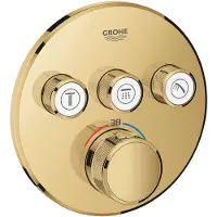 GROHE Grohtherm SmartControl termostat för infällnad med 3 ventiler