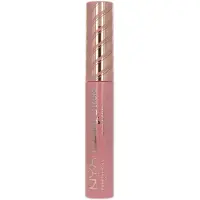 Nyx Candy Slick Glowy Lip Color Gloss - Sugarcoated Kissed (Peachy Nude)
