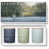 Skandinavisk ESCAPE Candle Giftset 3 x 65 g