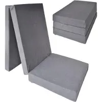 Viking Choice Vikbar madrass - Noname - 195x80x15 cm - Grå - Mjuk - Allergivänlig grå