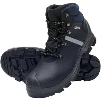 Uvex 2 construction 6512242 Säkerhetsstövlar S3 Skostorlek (EU): 42 Svart, Blå 1 par