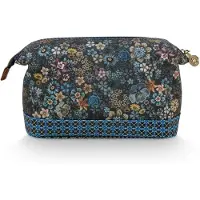 Pip studio Cooper Cosmetic Purse Large Tutti i Fiori Blue 26x18x12cm