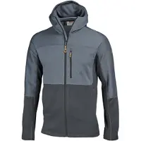 Fjällräven - Vandringskläder - Abisko Trail Fleece M Iron Grey Grey för Unisex - Storlek L - Grå