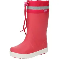 Beck Gummistövel 'Wellies' grå / magenta