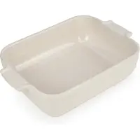 Peugeot APPOLIA Rektangulärt fat 25 cm Ecru