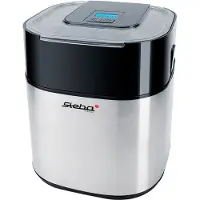 Steba IC 30, Traditionell glassmaskin, 1,5 l, 1 hoar, LCD, Rostfritt stål, Svart, Rostfritt stål