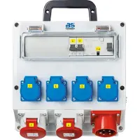 As Schwabe CEE uttagsfördelare FIXO 1 61522 400 V 16 A