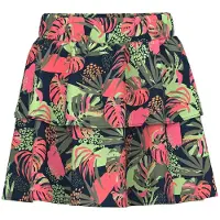 Name it Kjol - NkfVinaya - Noos - Dark Sapphire/Tropical - - 8 år (128) - Kjol