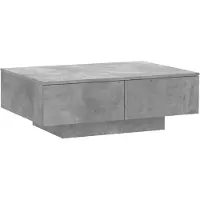 vidaXL Soffbord betonggrå 90x60x31 cm konstruerat trä