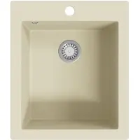 vidaXL Diskho granit enkel beige