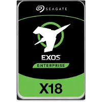 Seagate Exos X18 ST18000NM001J - Hårddisk - krypterat - 18 TB - inbyggd - SATA 6Gb/s - 7200 rpm - buffert: 256 MB - Self-Encrypting Drive (SED)