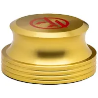 Ginza.se Audio Anatomy: Stabilizer - Diameter: 80mm - Height: 40mm - Weight: 416g. Gold