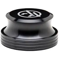 Ginza.se Audio Anatomy: Stabilizer - Diameter: 80mm - Height: 40mm - Weight: 416g. Black