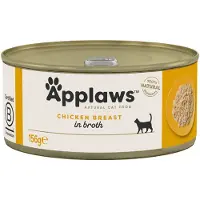 Applaws Cat Adult Kycklingbröst i buljong 156g Kycklingbröst i buljong
