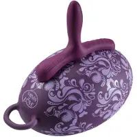 Minds Of Love Riding Ball Vibrerande Kudde - Bordeaux - Bordeaux