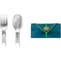 Opinel - Knivar och verktyg - Cuillère/fourchette/étui Picnic Plus för Unisex - Grå