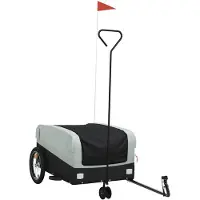 Super Merchant Vidaxl Cykelkärra, Svart-Grå, 45 Kg, Järn
